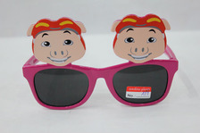 儿童猪猪侠太阳眼镜 儿童太阳镜 儿童墨镜  防紫外线UV 400