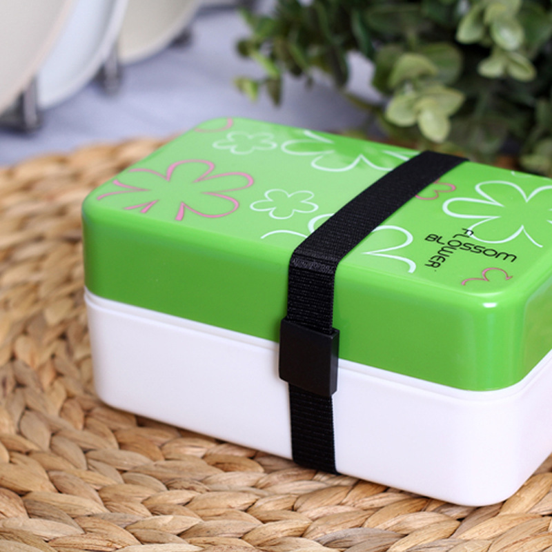 Bangduo - [Clearance Defective Items] Japanese lunch box, Sushi box with Strappy Bento box, Microwave Lunch box Specification image