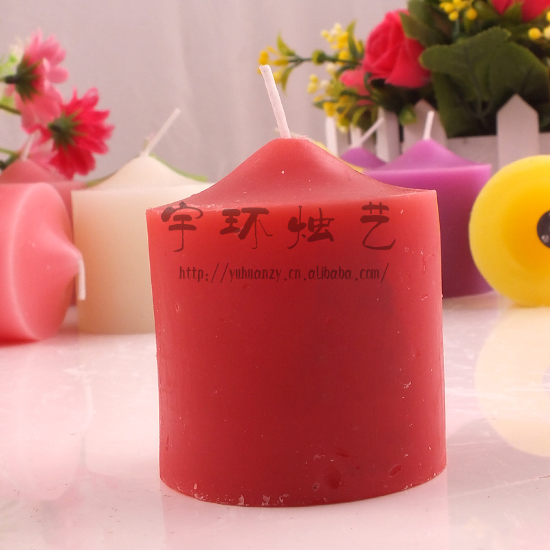 香薰无烟蜡烛生日摆件求婚浪漫婚礼香味蜡烛去味防潮除臭