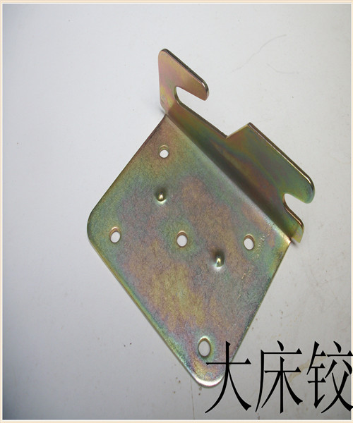 Manufacturers Supply Furniture Metal Stamping Parts Iron Wood Bed Connecting Piece Furniture Large Bed Hinge Bed Hook Accessories details Picture
