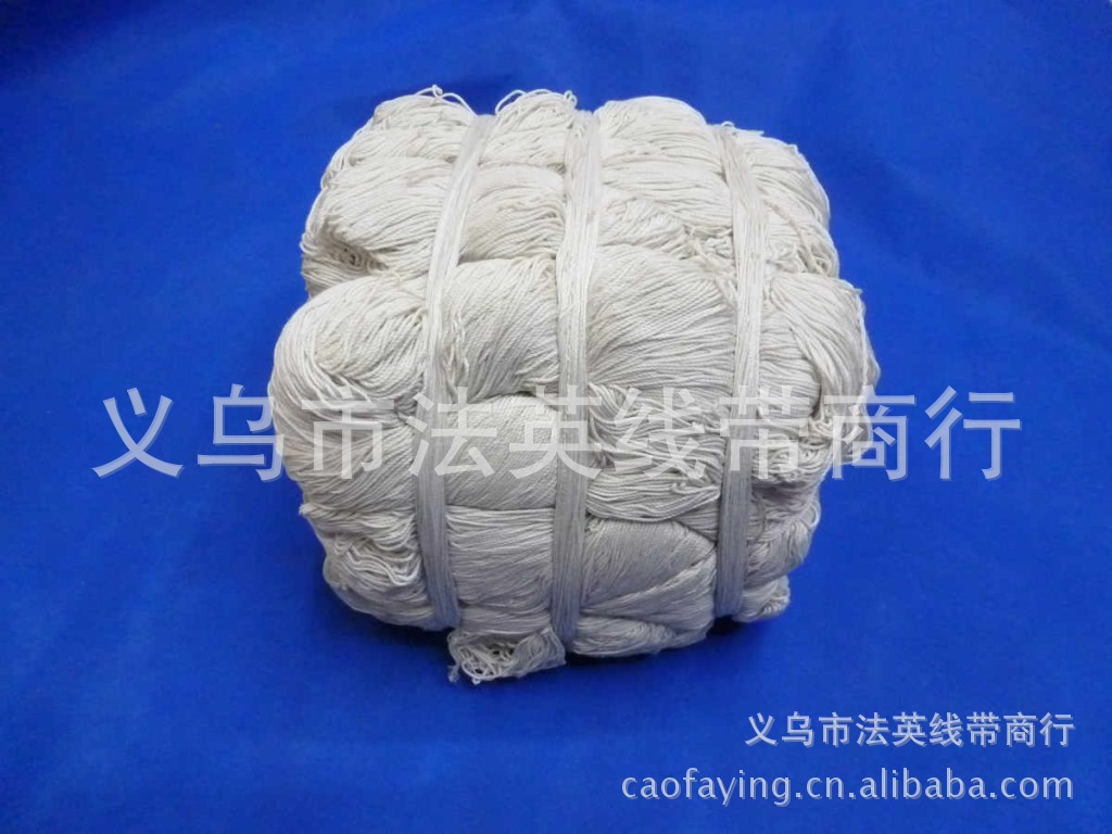 White Cotton Thread Cotton Rope Furniture Sofa Pull Up Thread Crystal Buckle Thread Cotton Thread Poly-Cotton Thread details Picture