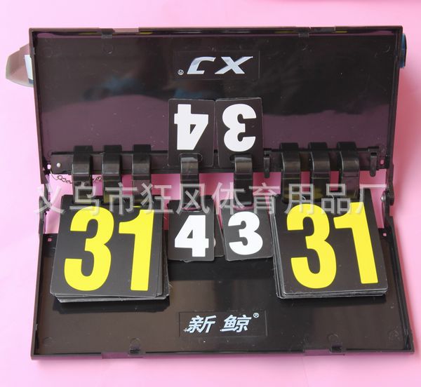 Supply New Whale F504 scoreboard, four-digit scoreboard, folding, multi-functional basketball, table tennis, badminton