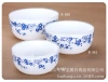 Produce and sell B-362 Baibao two-color bowls and white imitation porcelain plastic bowls details Picture