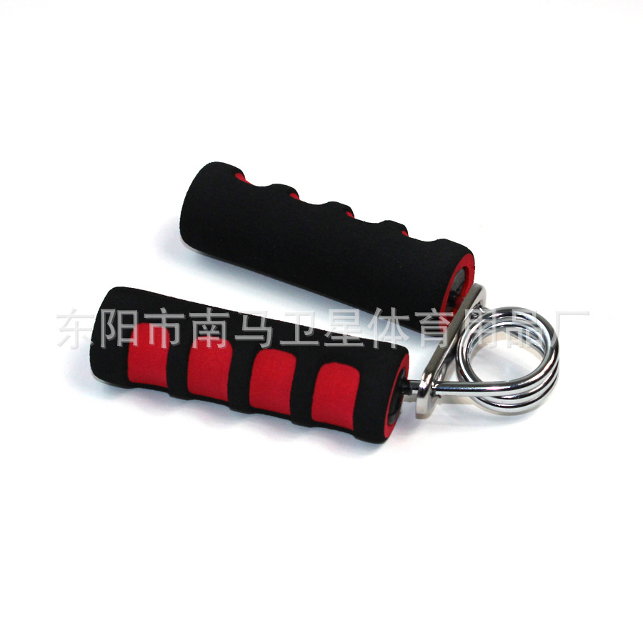 Wholesale of cross-border A-shaped grip strength trainers, dual-color grip strength trainers, finger strength training devices, anti-mouse hand fitness equipment Item Picture