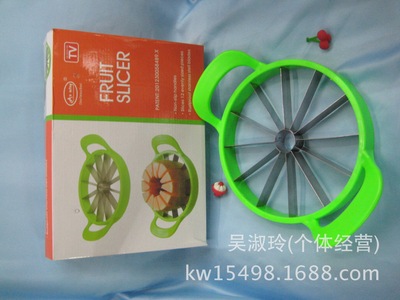 厂家直销小号切西瓜器 多功能不锈钢切果器 水果切 切哈密瓜器