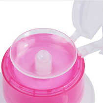 Nail Polish Remover Press bottle Nail Polish remover Absorbent Nail Polish press bottle 150ml pink