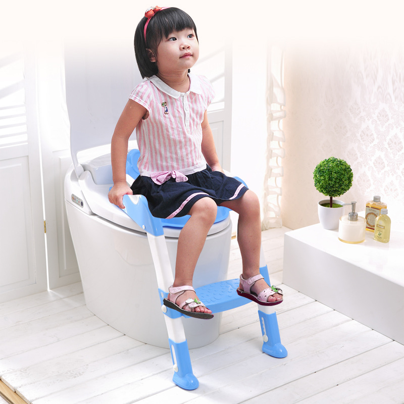 宝宝坐便器阶梯式辅助婴儿坐便梯幼儿童多功能加大坐便圈防滑加厚详情图3