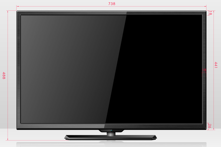 厂家供应全新32寸LED安卓智能网络液晶电视机4k超窄边框完善屏幕详情图1