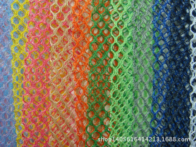 Hexagonal mesh, rhombic mesh, square mesh, wave mesh and various other mesh fabrics