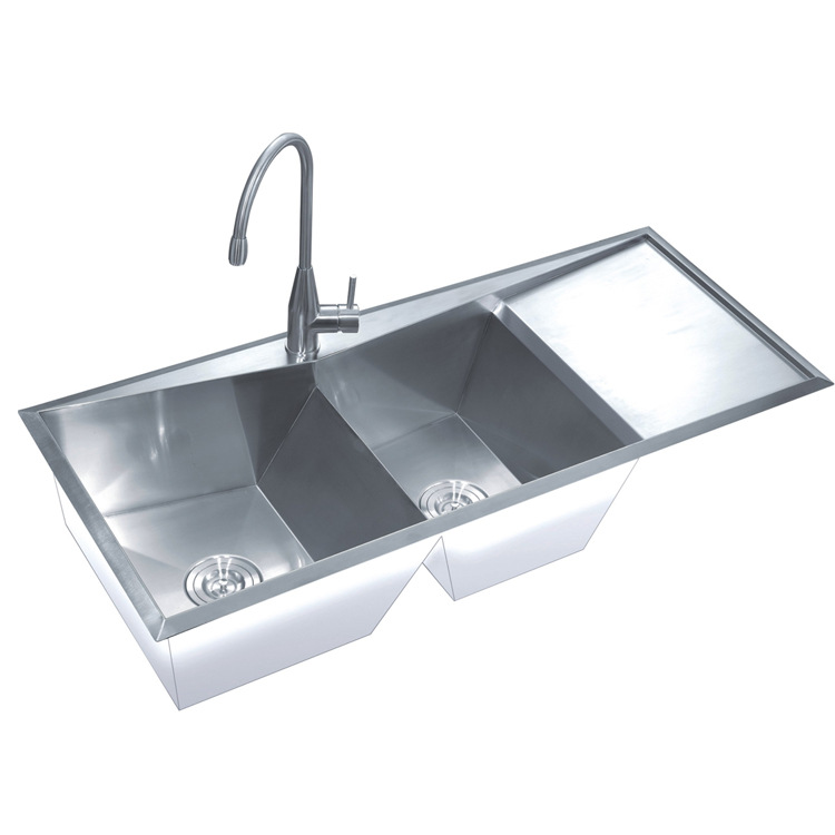 Factory FS877 handcrafted sink, thickened 304 stainless steel sink wholesale, handcrafted dish basin, vegetable sink Specification image