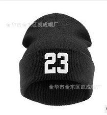 Foreign Trade 23 Beanie Hip hop fashion knitted cap baseball cap BBOY Hip Hop Dance sweater cap