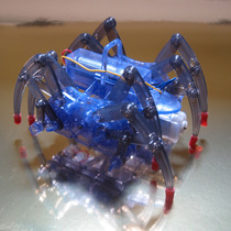 Electric toy robot Toy spider robot science and technology small production experiment small production