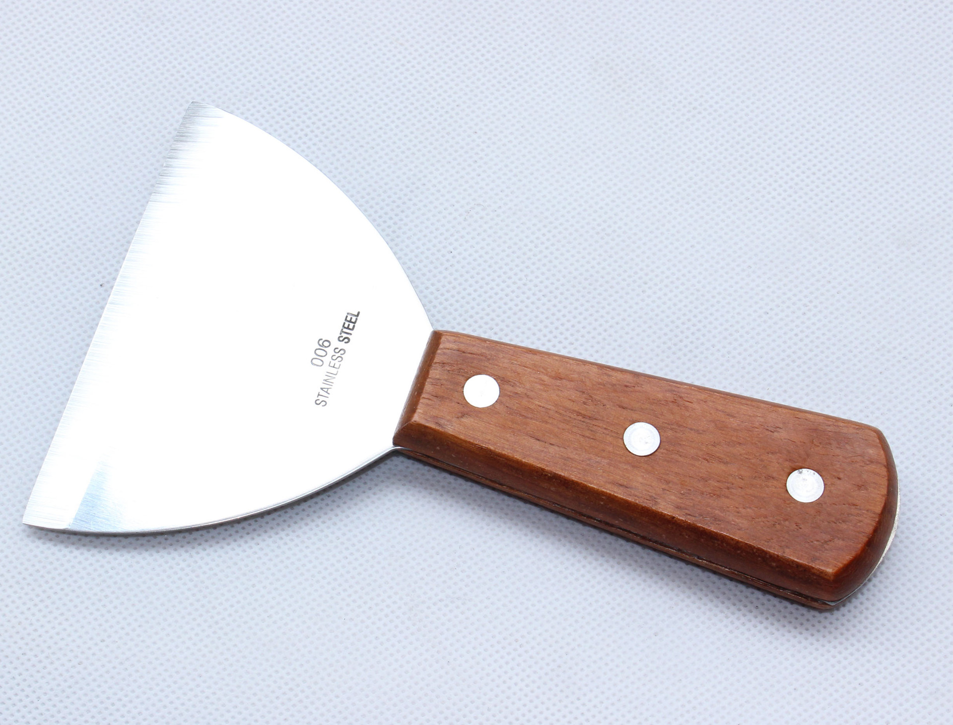 Wooden Handle Stainless Steel Chocolate Spatula Chocolate Spatula Tool For Making Fancy Chocolate