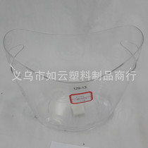 2014 new plastic ice bucket wholesale supply 129-13 transparent ice bucket