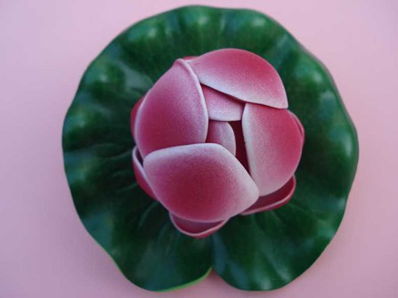 Supply artificial lotus fish tank scenery lotus artificial plastic fake lotus home accessories Specification drawing