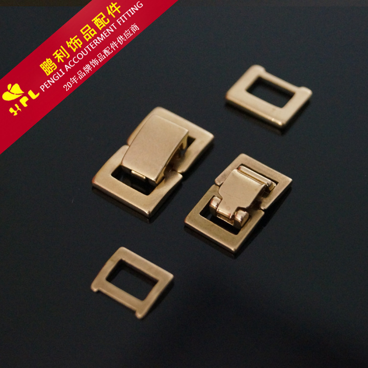 吸铁石磁扣/龙虾扣带钻/美甲小饰品/弹簧扣/龙虾扣细节图