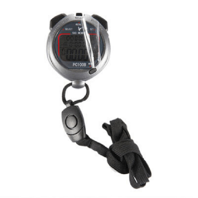 Tianfu PC-100B Tianfu stopwatch Running Timer three-row 100-track professional stopwatch for track and field coaches Specification image