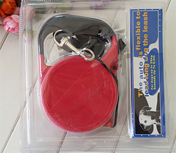 Wholesale pet automatic retractable tractor tricolor pet walking dog magic leash dog leash