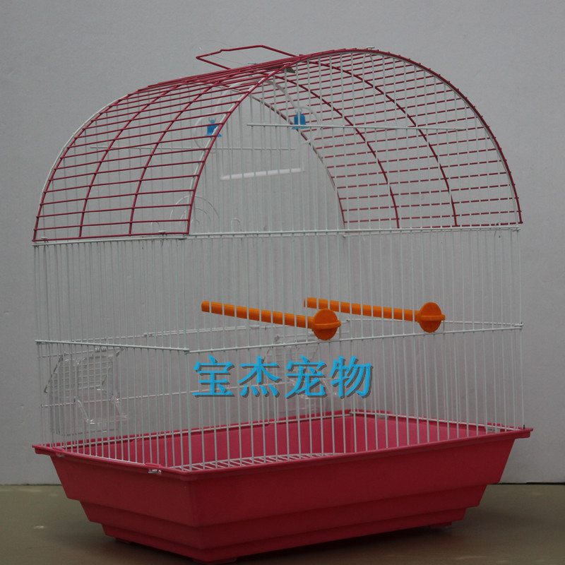 批发供应 喷塑白色鹦鹉繁殖鸟笼养殖鸟笼 优质表面处理鸟笼详情图2