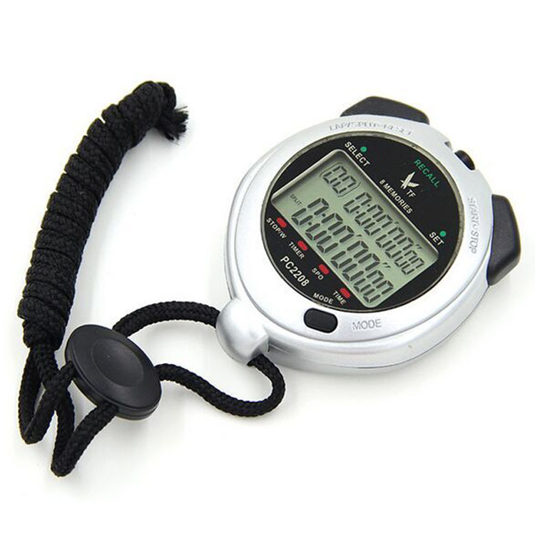 Tianfu brand PC2208 electronic chronograph for track and field, double-row 8-segment chronograph details Picture