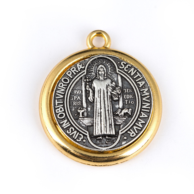 Religious Jesus jewelry accessories wholesale factory direct sales alloy diy keychain accessories pendants