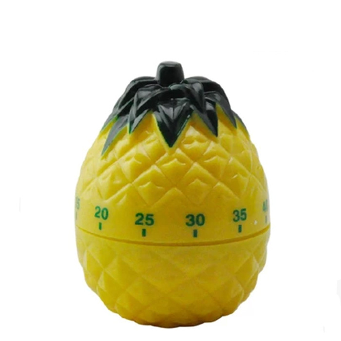 Pineapple timer, fruit mechanical timer, winding timer for 60 minutes