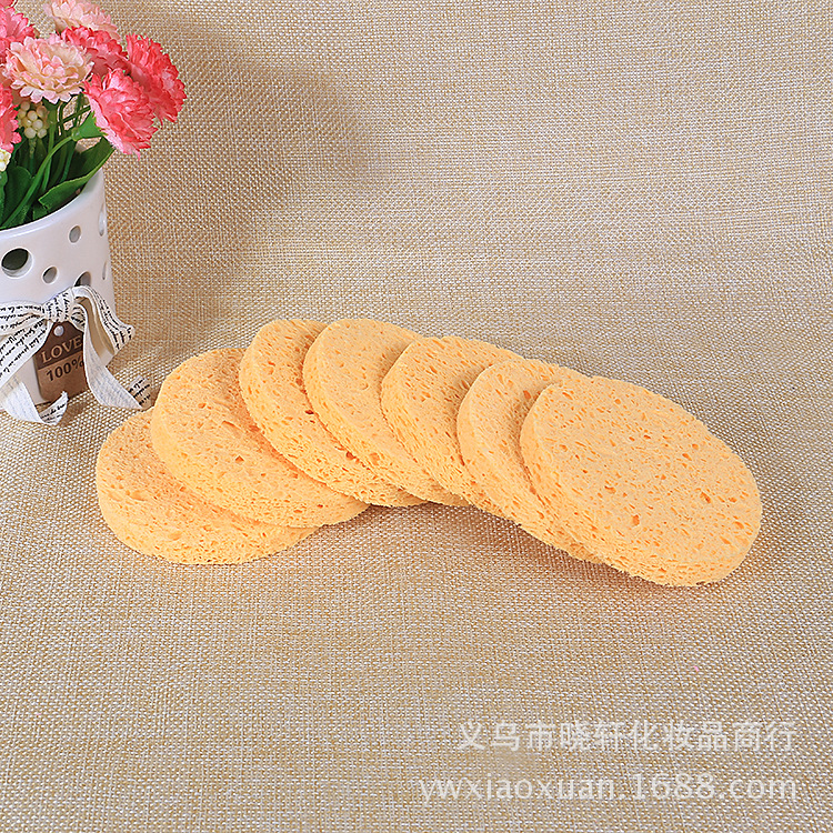 圆形木浆棉洁产品图