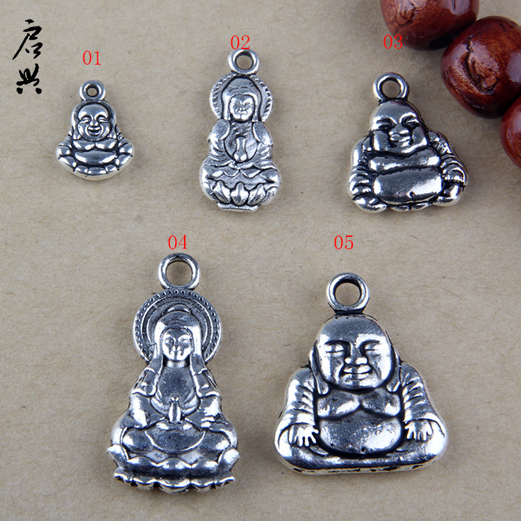 DIY jewelry accessories, retro alloy Guanyin Pendant manufacturer, batch number: 3179 2958 2929 2956 3170 Specification image