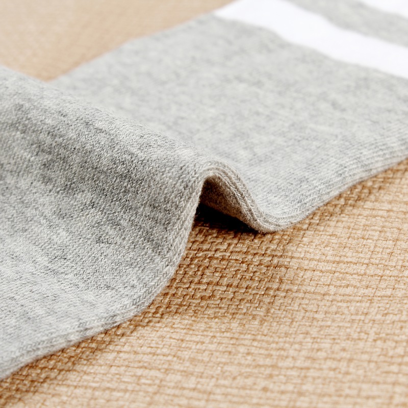 Japanese autumn and winter new combed cotton warm socks, three-bar student socks, air-conditioned room knee and leg guards Specification image