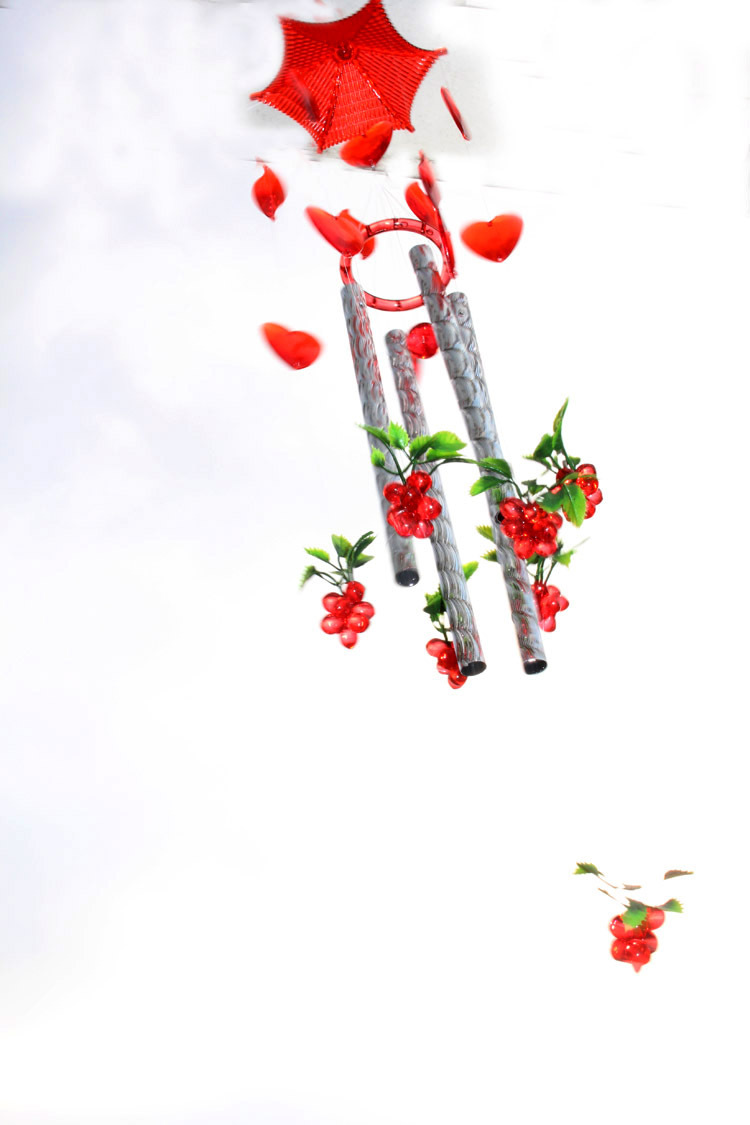 Cross-Border Creative Grape Wind Chimes Hanging Decoration Fashion Garden Style Decorative Gifts Home Pendant Children Hanging Decoration Door Decoration