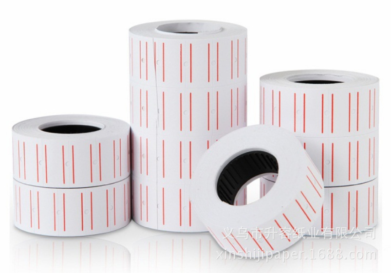Factory direct sales, price advantage, single-row 8-digit 500-code marked label paper, supermarket special pricing paper