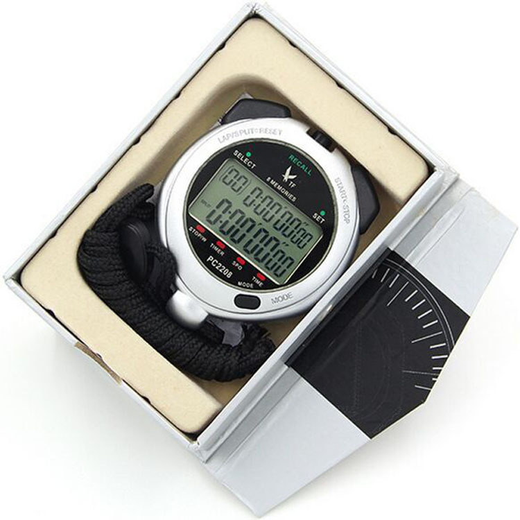 Tianfu brand PC2208 electronic chronograph for track and field, double-row 8-segment chronograph Specification image