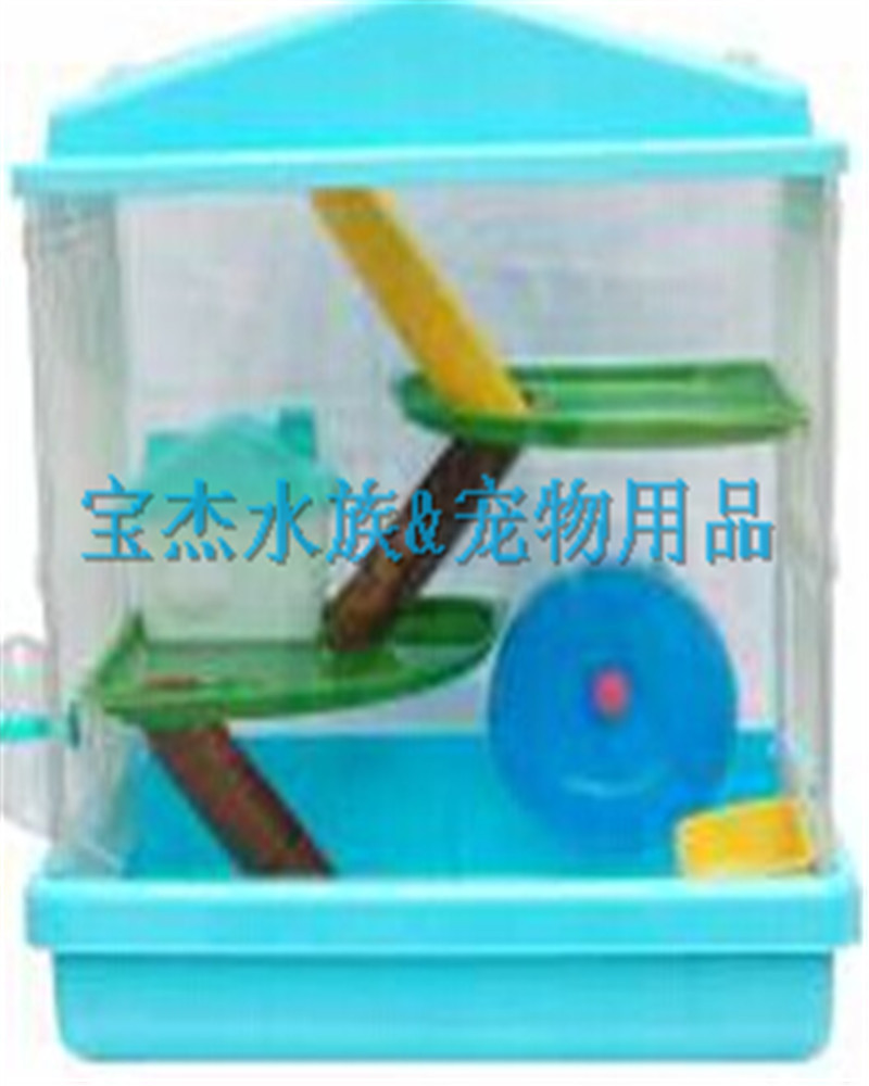 New dreamy castle cage Hamster cage, portable cage Hamster villa Hamster cage