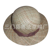 Straw hat wholesale Korean fashion salty straw hat with hem jazz top hat unisex straw hat summer hat