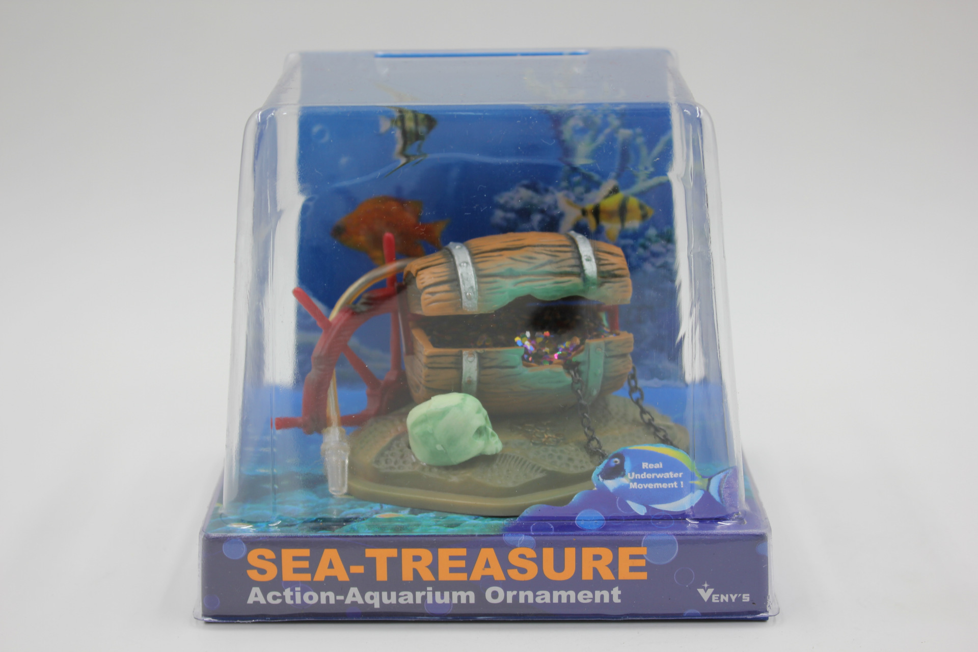 Fish tank landscaping resin handicrafts, animal ornaments, pneumatic products can be connected to oxygen pumps, pipa buckets and rotating wheels