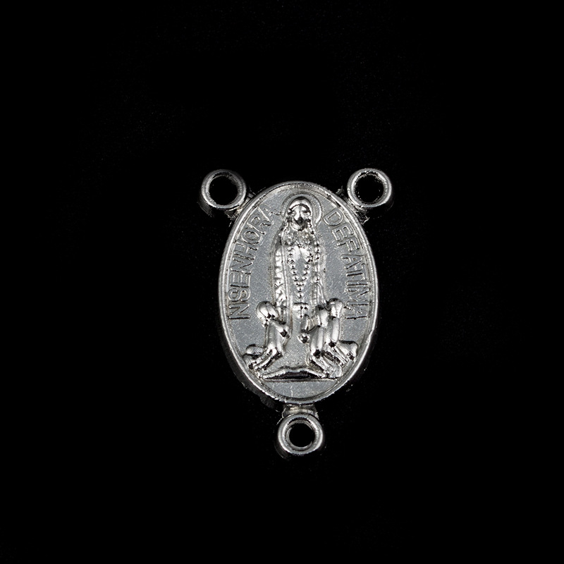 Manufacturers Directly Supply Jesus Necklace Pendant Diy Alloy Jewelry Accessories Wholesale Outside The Religious Triangle Tag Pendant Item Picture