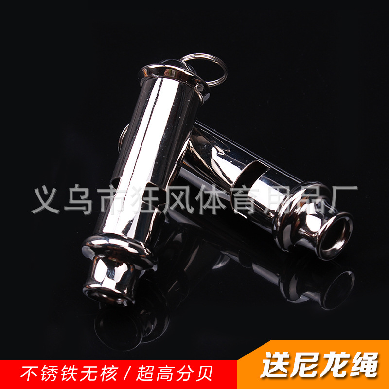 Wholesale outdoor aluminum alloy whistles, rescue whistles, referee whistles Application Scenario
