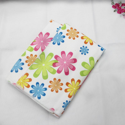 Recommended 4-piece set of Jingbai Li printed plain strip dishcloth and colored dishcloth for home cleaning details Picture