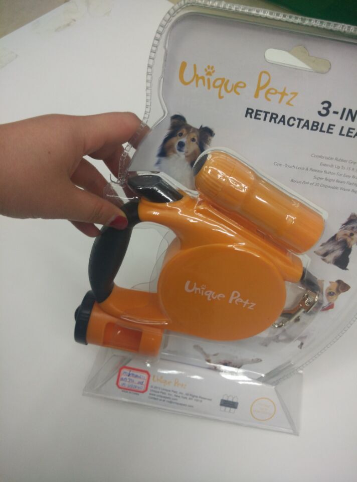 3-in-1 pet automatic retractable leash, pet automatic retractable leash, 5-meter leash Specification image