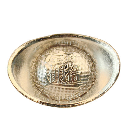 Gold ingots, silver ingots, handicrafts, decorations, feng shui items Application Scenario