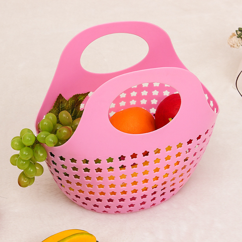 沥水篮/餐具/塑料篮子/欧式份数盆/透明沥水篮产品图