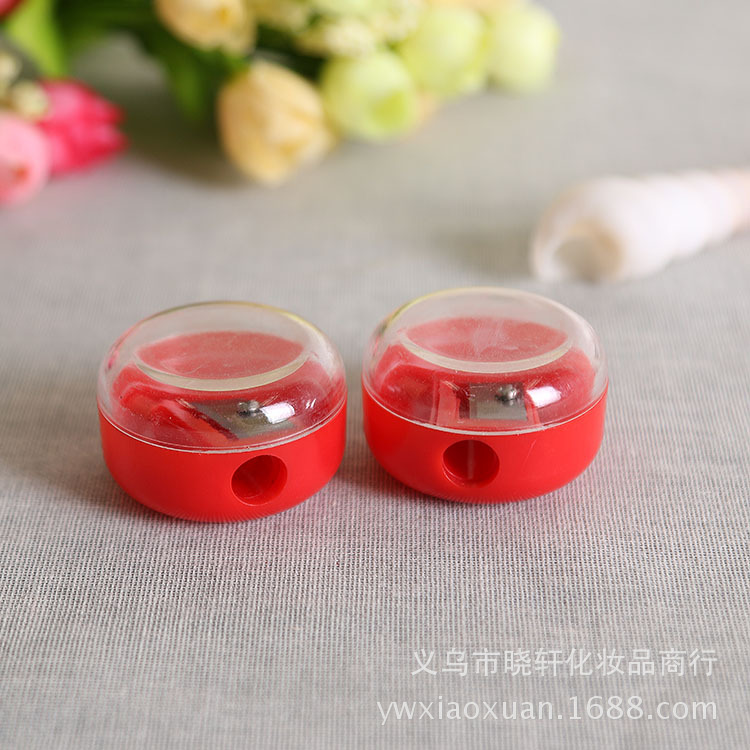 转笔刀转刀卷笔刀 削笔器眉笔眼线笔卷笔器工具化妆美容笔