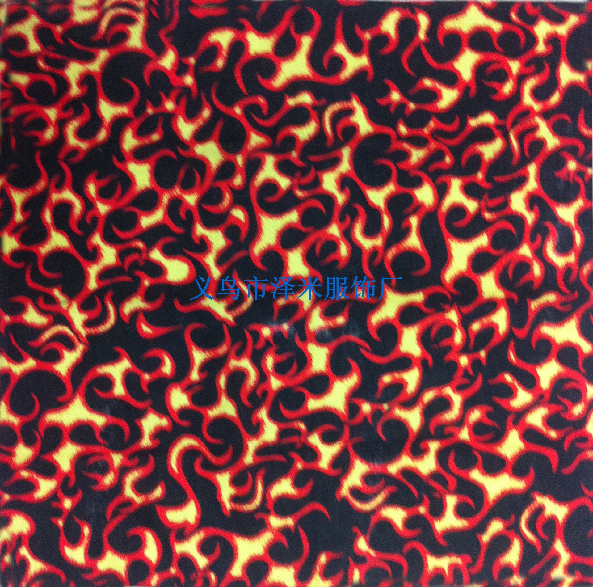 Factory direct sales of trendy cycling headscarves, big flame Korean outdoor sports hiphop square scarves in stock pic 2