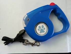 Wholesale 4-LED spot-painted pet trackers, dog leashes, dog walking leashes and pet supplies details Picture