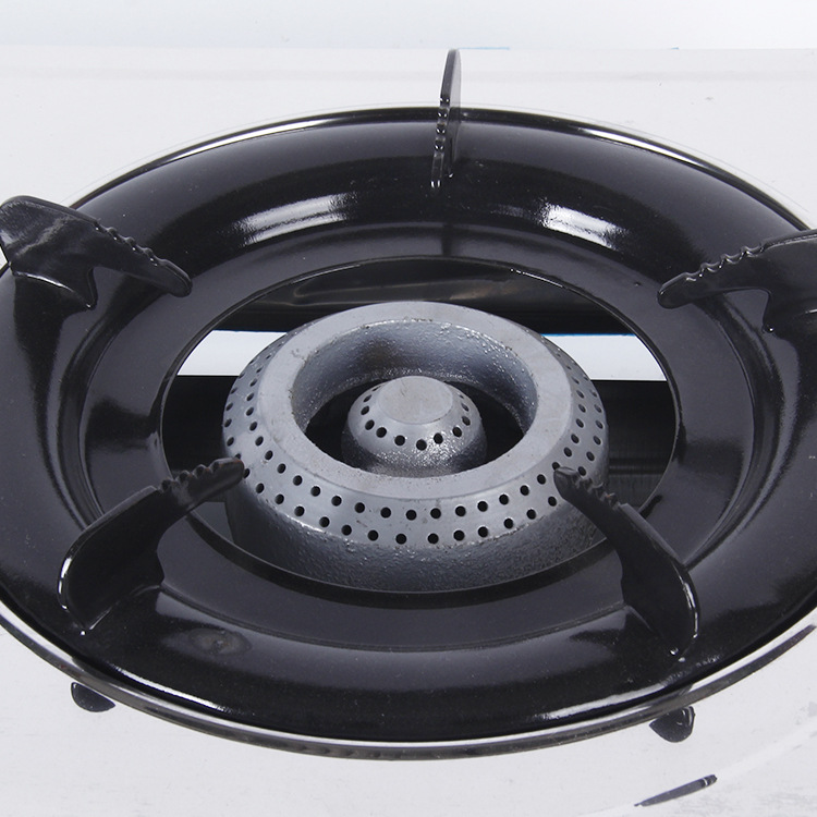 Manufacturers direct gas stove embedded natural gas stove two eyes natural gas stainless steel honeycomb stove head small three stove Specification drawing
