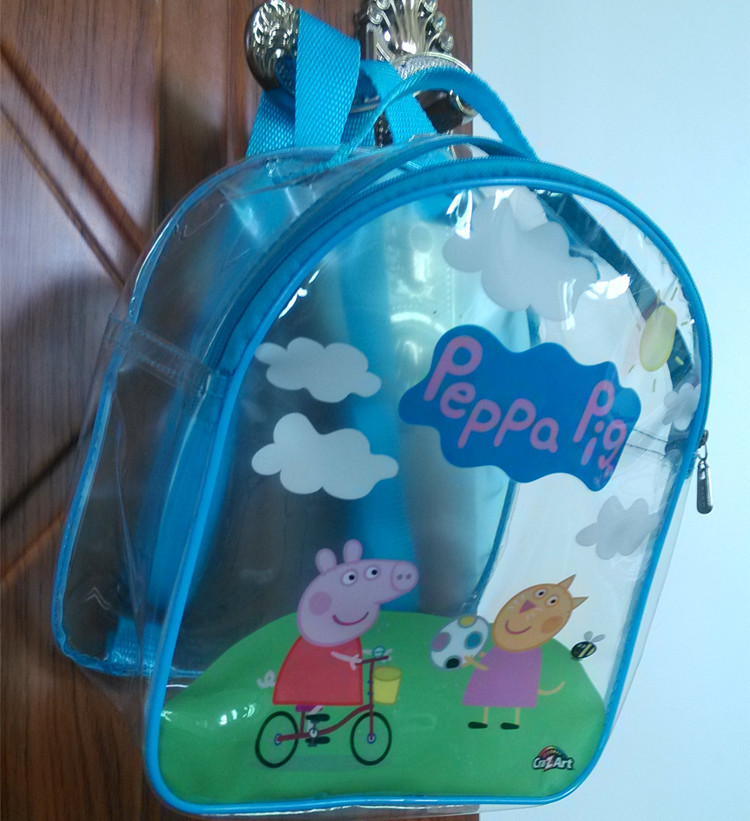 [Custom-made by the manufacturer] Transparent PVC backpacks, PVC backpacks, transparent PVC schoolbags Specification image