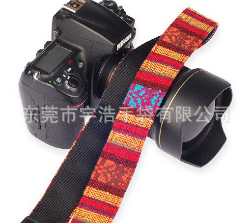 单反相机背带相机肩带 民族风相机肩带 复古民族风肩带详情图5