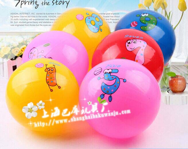 厂家直发22/儿童充气拍拍/幼儿园皮球玩产品图