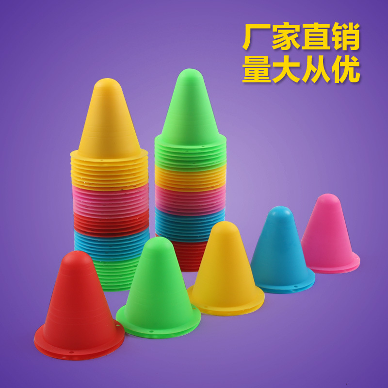 Skates roadblock roller block pile Flat flower pile practice obstacle pile soft pile roller block pile full figure