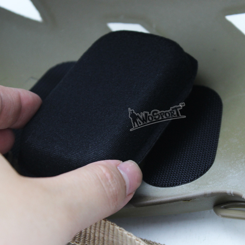 WoSporT厂家直销户外野战头盔装备标准版配件套装EVA垫内里魔术贴详情图3